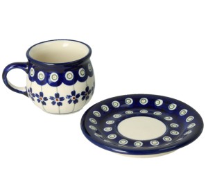 Filiżanka i spodek do podwójnego espresso V 0,07 L GU1121DEK166A