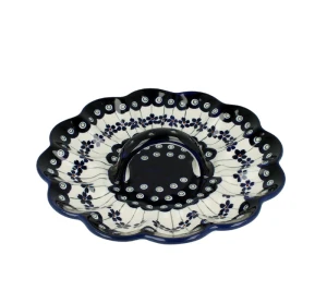 Talerz jajeczny ø 24,0 cm Bolesławiec GU1559DEK166A