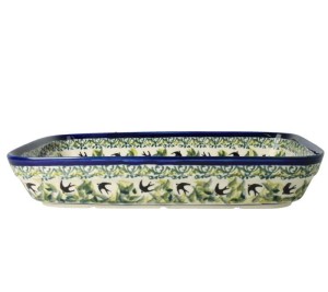 Półmisek do zapiekania 19,5x25,5 cm Bolesławiec GU370DEKDU182