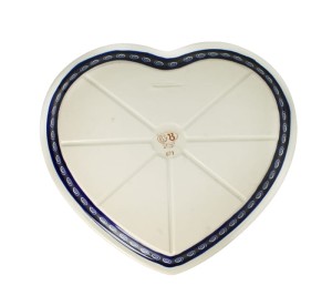 Talerz serce 27,4 X 25,0 CM Bolesławiec GU1254DEK467