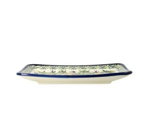 Talerz- tacka do sushi 12,2x18,3 cm GU2021DEKDU182