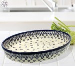 Półmisek do zapiekania 22,0 x 31,0 cm Bolesławiec GU350DEK882A