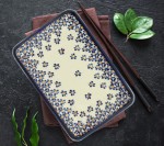 Talerz- tacka do sushi 12,2x18,3 cm GU2021DEK882A 