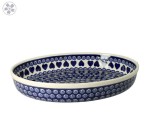 Półmisek do zapiekania 22,0 x 31,0 cm Bolesławiec GU350DEK467