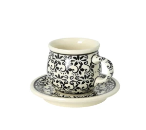 Filiżanka i spodek do podwójnego espresso V 0,07 L GU1121DEK941