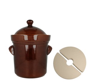 Garnek do kiszenia V 5 L + kamienie dociskowe GU1906DEKB 