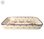 Półmisek prostokątny do zapiekania P104 MS02 Manufaktura w Bolesławcu
