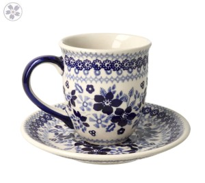 Filiżanka i spodek cappuccino V 0,22 L F104 SB01 Manufaktura w Bolesławcu