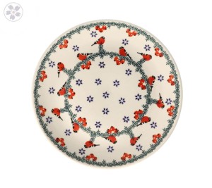 Plate Ø 21,5 cm Gile Bolesławiec Pottery Manufaktura
