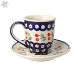 Filiżanka i spodek cappuccino V 0,22 L F104 70WI Manufaktura w Bolesławcu