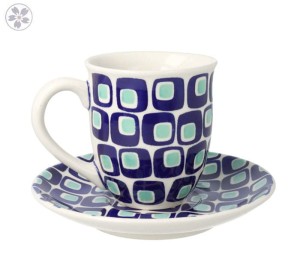 Filiżanka i spodek cappuccino V 0,22 L F104 602A Manufaktura w Bolesławcu