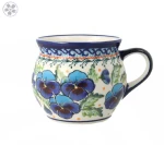 Kubek czeski Ceramika Bolesławiec V 0,42 L GU910DEK277Art