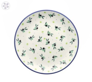 Plate ø 20 cm T086dek2414X Bolesławiec Pottery