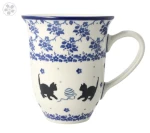 Kubek Latte V 0,45 L Ceramika Artystyczna Bolesławiec K826 dek2588X