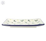 Tacka 21,5cm x 14,5cm Ceramika Artystyczna Bolesławiec sushi C21 dek2414X