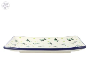 Tacka 21,5cm x 14,5cm Ceramika Artystyczna Bolesławiec sushi C21 dek2414X