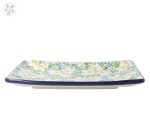 Tacka 21,5cm x 14,5cm Ceramika Artystyczna Bolesławiec sushi C21 dekU4902