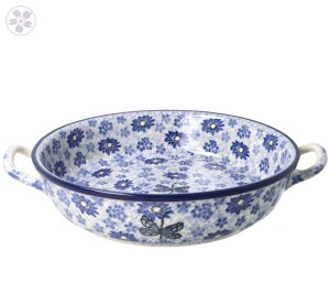 Rondel Ø 23 cm Ceramika Artystyczna Bolesławiec C39 dek2999X