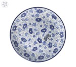 Talerz Ceramika Artystyczna Bolesławiec płaski obiadowy Ø 24 cm T266 dek2999X