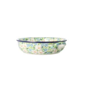 Rondel 23 cm Ceramika Artystyczna Bolesławiec C39 dekU4902