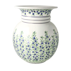 Wazon duży, wysoki 31,0 cm GD169 DEK1208 Ceramika Bolesławiec