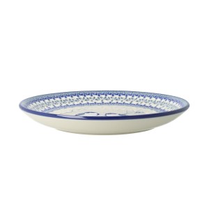 Talerz Ceramika Artystyczna Bolesławiec płaski obiadowy Ø 24 cm T266 dekU4830