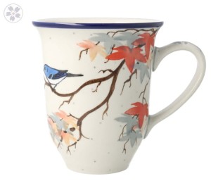 Kubek Ceramika Artystyczna Bolesławiec Latte V 0,45 L K826 dekU5074