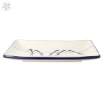 Tacka 21,5cm x 14,5cm Ceramika Artystyczna Bolesławiec sushi C21 dekU4831