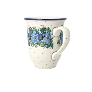 Kubek Ceramika Artystyczna Bolesławiec Latte V 0,45 L K826 dek2839X