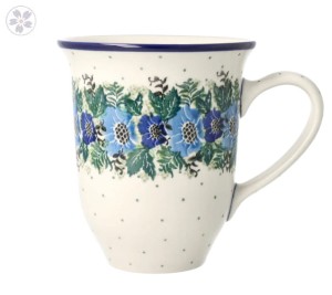 Kubek  Latte V 0,45 L Ceramika Artystyczna Bolesławiec K826 dek2839X