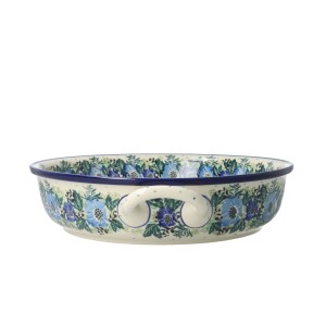 Rondel Ceramika Artystyczna Bolesławiec 23 cm C39 dek2839X