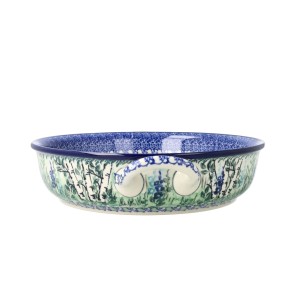Rondel Ceramika Artystyczna Bolesławiec 23 cm C39 dekU5076