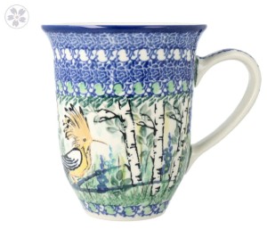 Kubek  Latte V 0,45 L Ceramika Artystyczna Bolesławiec K826 dekU5076