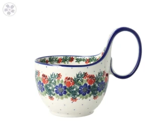 Czerpak-miska Ceramika Artystyczna Bolesławiec V 0,4 L C845 dek1535X
