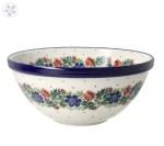 Miska do sałatek V 1 L Ceramika Artystyczna Bolesławiec M057 dek1535X