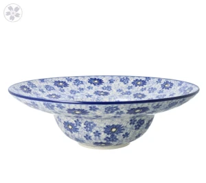 Talerz do makaronu 25cm h7,8cm Ceramika Artystyczna Bolesławiec D86 dek2999X
