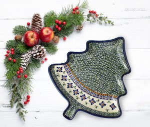 Półmisek choinka 31,5 x 27,8 cm GU1759DEKDU60