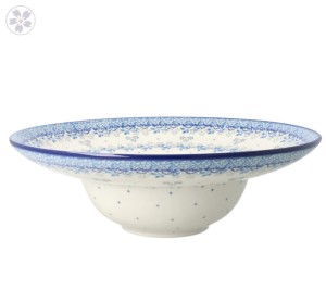 Talerz do makaronu Ceramika Artystyczna Bolesławiec D86 dek2858X
