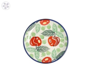 Plate ø 10 cm T262dek3248X Bolesławiec Pottery