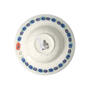 Talerz do makaronu Ceramika Artystyczna Bolesławiec D86 dek2510X