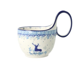 Czerpak-miska Ceramika Artystyczna Bolesławiec V 0,4 L C845 dek2858X