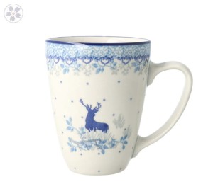 Mug V 0,3 L D05dek2858X Bolesławiec Pottery