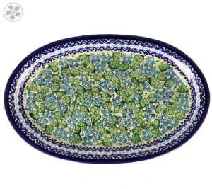 Półmisek dł. 35,4 cm Bolesławiec GU1265DEK248Art