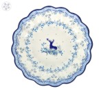 Miska falbanka Ø 19,5 cm Ceramika Artystyczna Bolesławiec M249 dek2858X