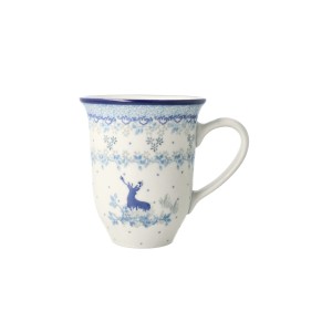 Kubek Ceramika Artystyczna Bolesławiec Latte V 0,45 L K826 dek2858X