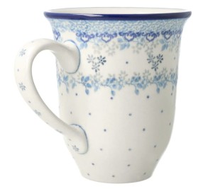 Kubek Ceramika Artystyczna Bolesławiec Latte V 0,45 L K826 dek2858X