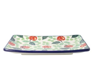 Tacka Ceramika Artystyczna Bolesławiec sushi C21 dek2510X