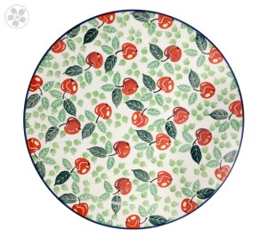 Talerz do pizzy Ø 33cm Ceramika Artystyczna Bolesławiec D53 dek3248X