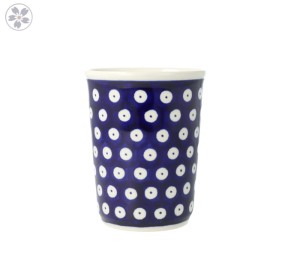 Kubek bez ucha Ceramika Bolesławiec wys. 10 cm GU1519DEK42