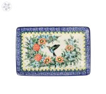 Tacka Ceramika Artystyczna Bolesławiec sushi 18x12 h2,5cm C27 dekU3357
